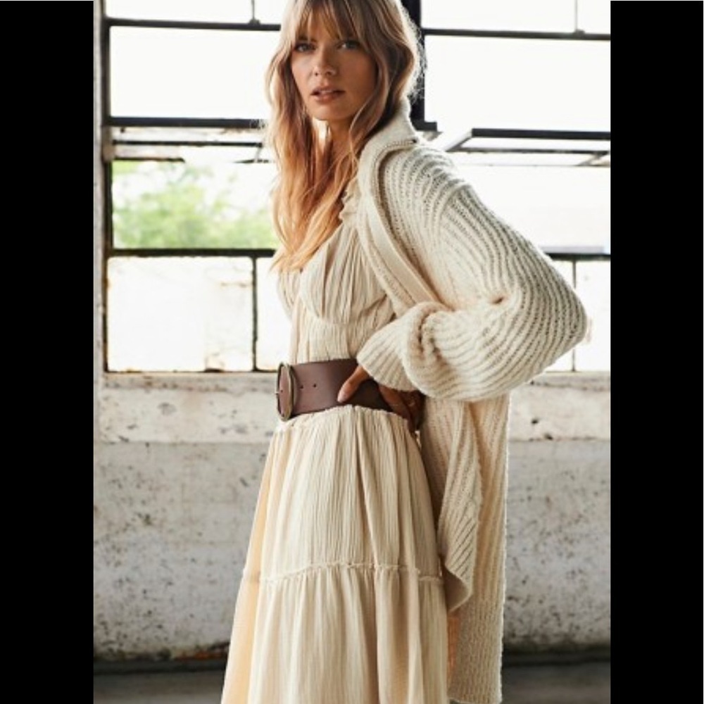 NWT Anthropologie Pilcro Zip-Front Longline Cardigan Medium